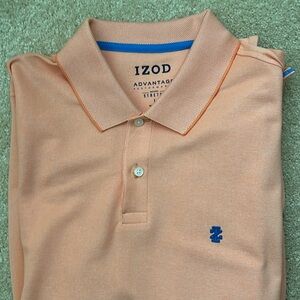 Izod Orange Polo Shirt Classic Style